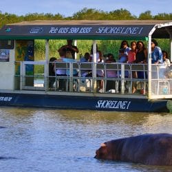 shoreline boat cruise st lucia south africa