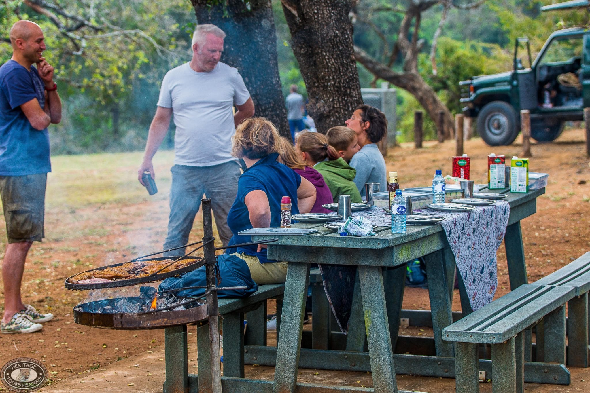 clients on durban safari