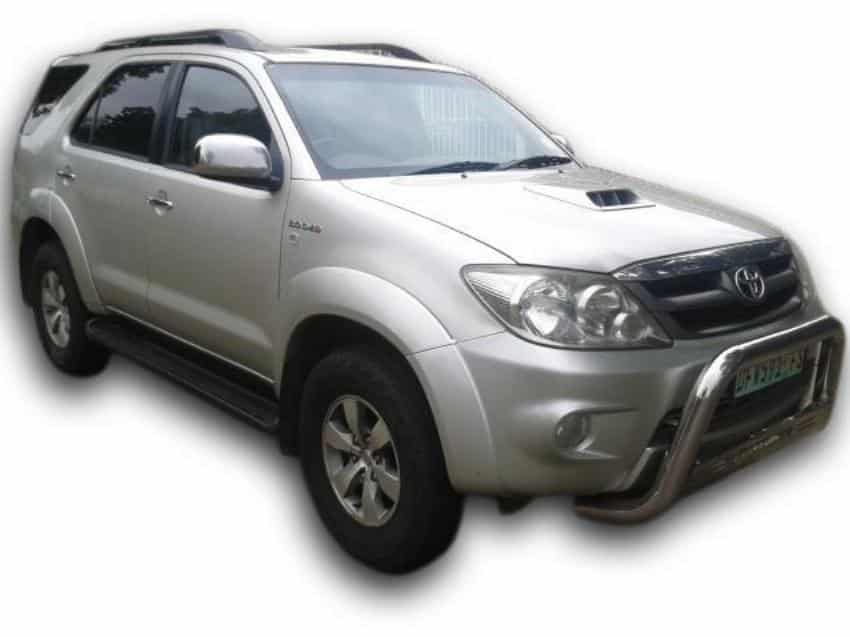 7 Night South Africa Safari Package 8 toyota fortuner transfer vehicle