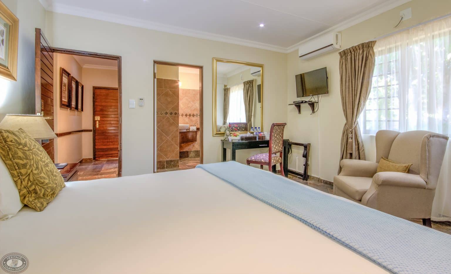At Heritage House 2 night safari package accommodation