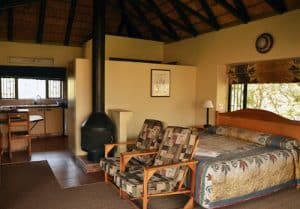 2 bed garden view chalet