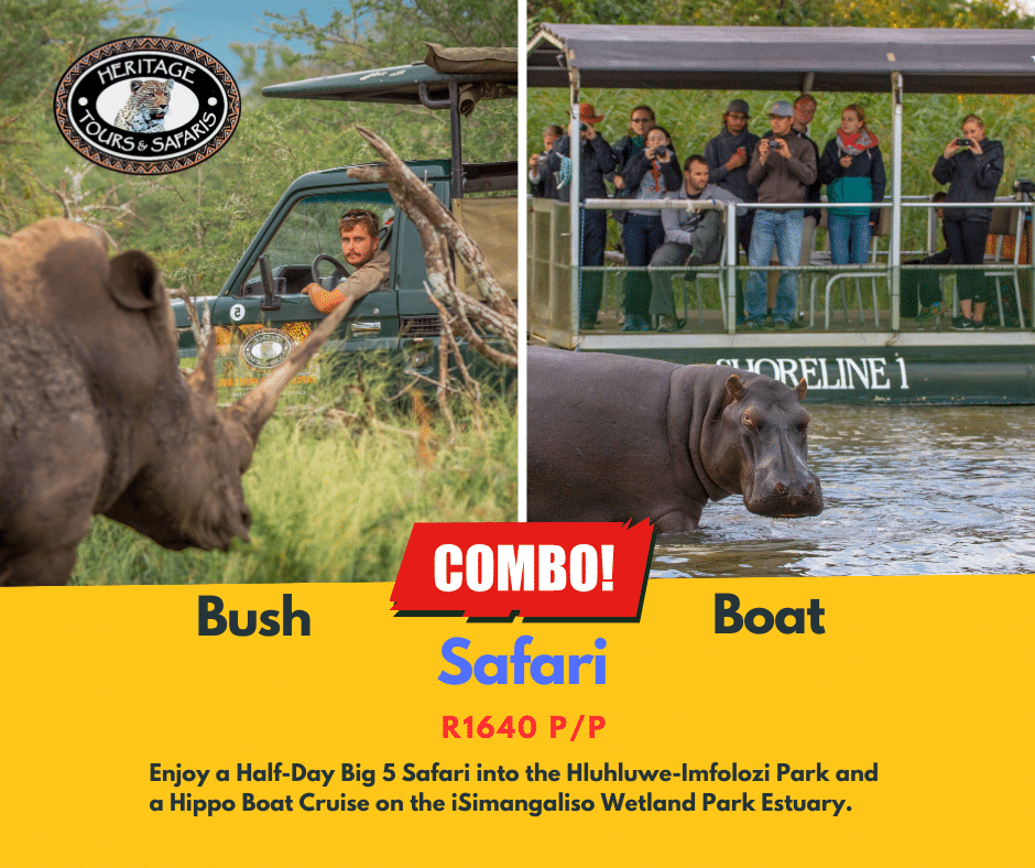 hluhluwe combo safari