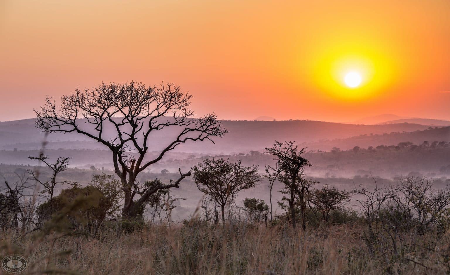 Hluhluwe Imfolozi Park Sunset