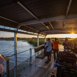 sunset views while on our 3 night safari package