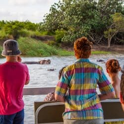 clients on shoreline boat cruise package pax