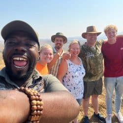 clients sighting in hluhluwe game reserve