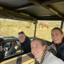 phindy ranger on six only safari in the hluhluwe umfolozi game reserve
