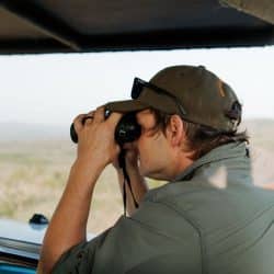 game rangers spotting wildlife