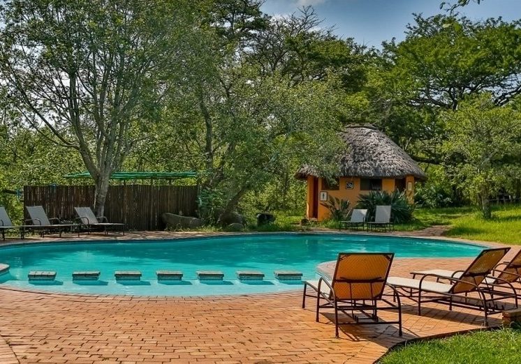 Hluhluwe game reserve accommodation, Hilltop Camp Pool