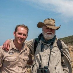jonathan kingdon with heritage tours & safaris
